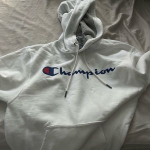 white champion hoodie